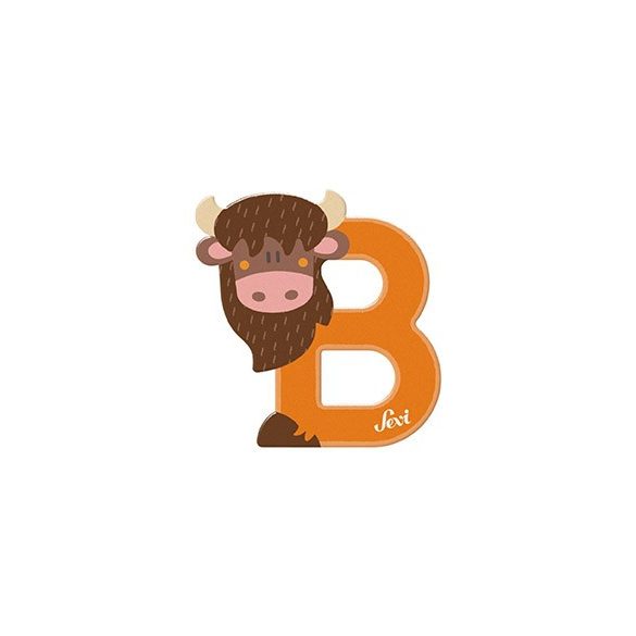 Sevi fa betű állatos B - Bison
