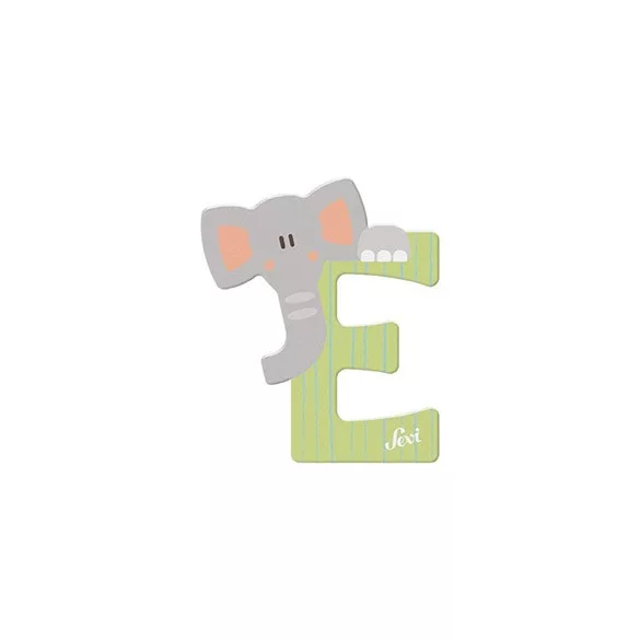 Sevi fa betű állatos E - Elephant