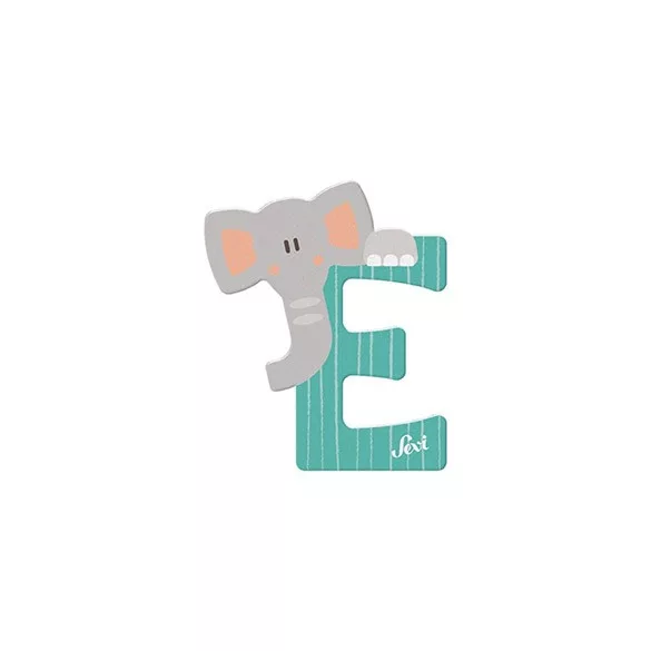 Sevi fa betű állatos E - Elephant