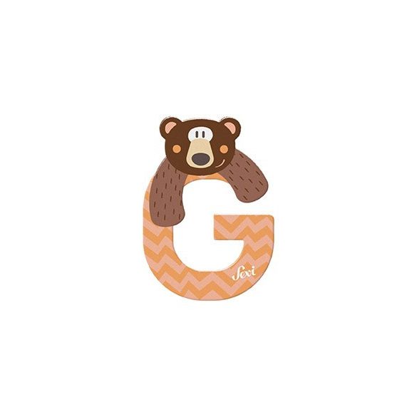 Sevi fa betű állatos G - Grizzly
