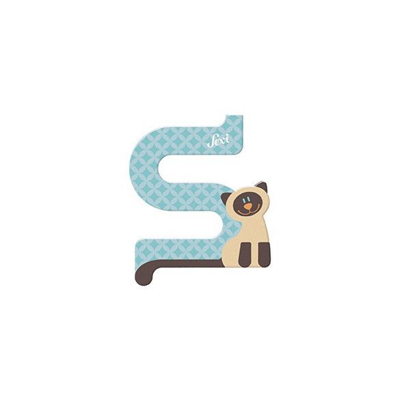 Sevi fa betű állatos S - Siamese
