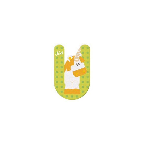 Sevi fa betű állatos U - Unicorn