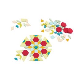 Sevi fa építőjátékok - Mozaikkockás készlet (125 db)