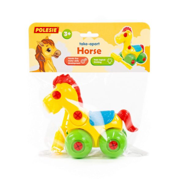 POLESIE műanyag szerelhető LOVACSKA csavarhúzóval