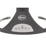 4BABY ROCK' N RELAX elektromos hinta távirányítóval - Grey