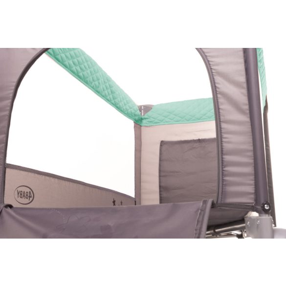 4BABY Royal utazóágy egyszintes - Zöld