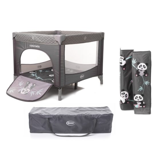 4BABY Colorado utazójáróka - Szürke