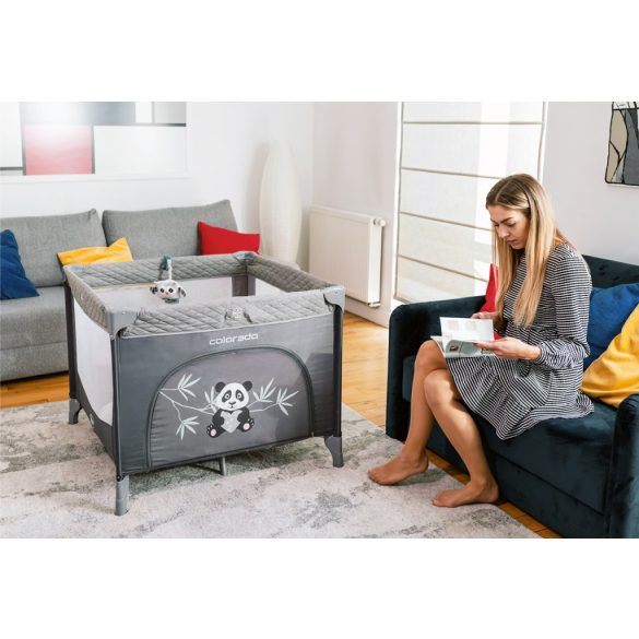 4BABY Colorado utazójáróka - Szürke