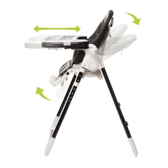 4BABY Decco etetőszék - Black