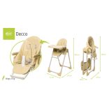 4BABY Decco etetőszék - Camel