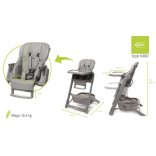 4BABY Icon etetőszék - Szürke