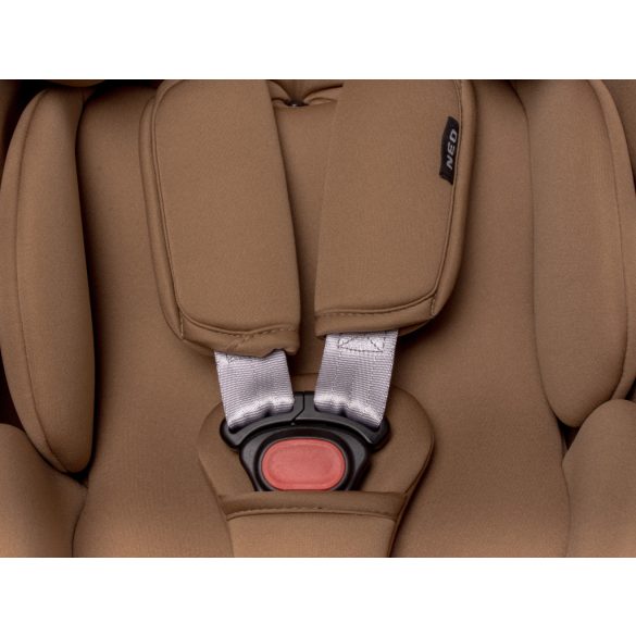 4BABY Neo I-size 40-87 cm babahordozó - Mokka