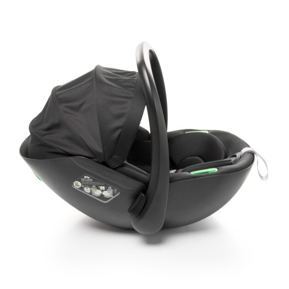 4BABY Neo I-size 40-87 cm babahordozó - Black