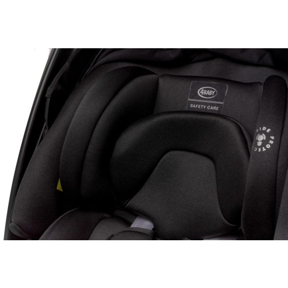 4BABY Neo I-size 40-87 cm babahordozó - Black