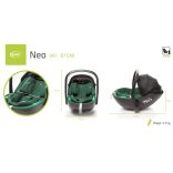 4BABY Neo I-size 40-87 cm babahordozó - Dark Green