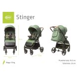 4Baby Stinger sport babakocsi-Olive