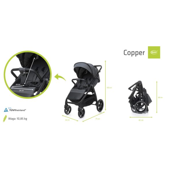 4Baby Copper sport babakocsi-Graphite