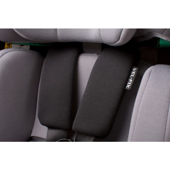 4Baby Vel-Fix i-Size 40-150cm biztonsági gyerekülés-Grey