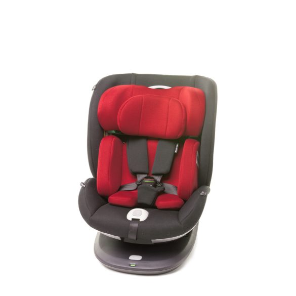 4Baby Vel-Fix i-Size 40-150cm biztonsági gyerekülés-Red