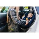 4Baby Enzo-Fix i-Size 40-150cm biztonsági gyerekülés-Navy Blue