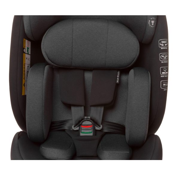 4Baby Roto-fix i-Size 40-150cm biztonsági gyerekülés-Graphite