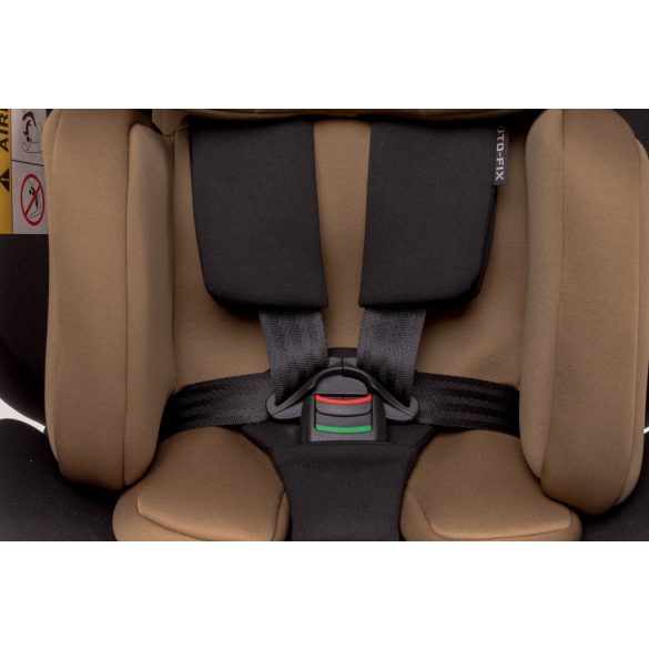 4Baby Roto-fix i-Size 40-150cm biztonsági gyerekülés-Mokka