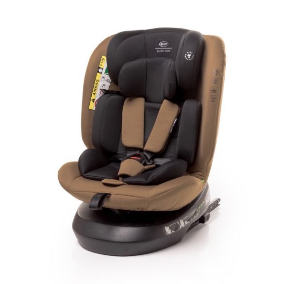 4Baby Matt-fix i-Size 40-150cm biztonsági gyerekülés-Mokka