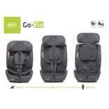 4Baby Go-fix i-Size 76-150cm biztonsági gyerekülés-Graphite