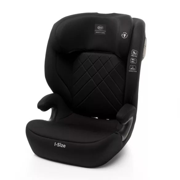 4BABY Nero I-Size 100-150 cm biztonsági gyerekülés-Black