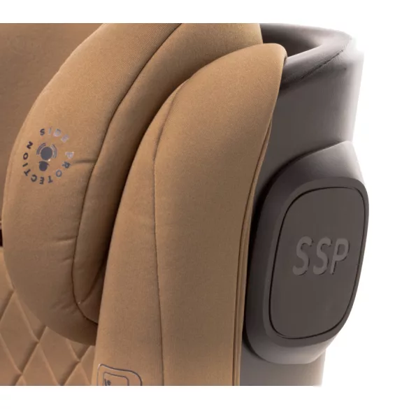 4BABY Nero I-Size 100-150 cm biztonsági gyerekülés-Mokka