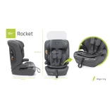 4Baby Rocket i-Size 76-150cm biztonsági gyerekülés-Graphite