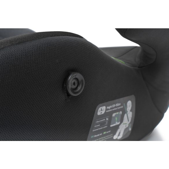 4BABY Boost cup I-Size(125-150 cm) autós ülésmagasító -Black