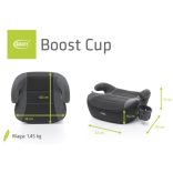 4BABY Boost cup I-Size(125-150 cm) autós ülésmagasító -Graphite
