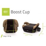 4BABY Boost cup I-Size(125-150 cm) autós ülésmagasító -Mokka