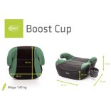 4BABY Boost cup I-Size(125-150 cm) autós ülésmagasító -Green