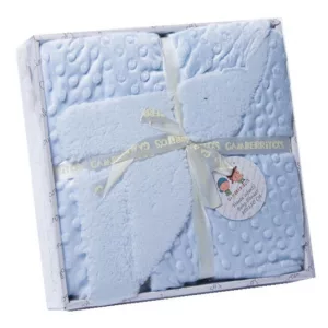 Gamberritos takaró plüss/sherpa 80x110cm kék 9387