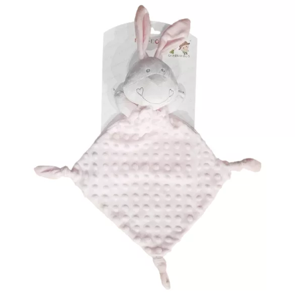 Gamberritos szundikendõ plüss buborékos anyagú rózsaszín nyuszi 9900