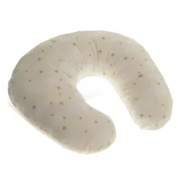   Gamberritos szoptatós párna plüss felhõ és csillag bézs 10895