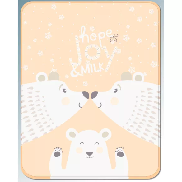 Gamberritos takaró szuperpuha 110x140cm bézs 10874