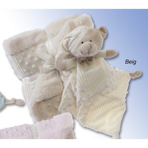 Gamberritos takaró - plüss 80x110cm plüss szundikendõvel maci bézs 11007