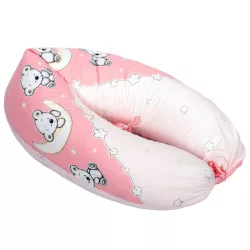   DOMBABY terhességi és szoptatós párna 30x120 cm PINK CSILLAGOS