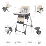 Zopa etetõszék - Monti 2 Diamond Beige