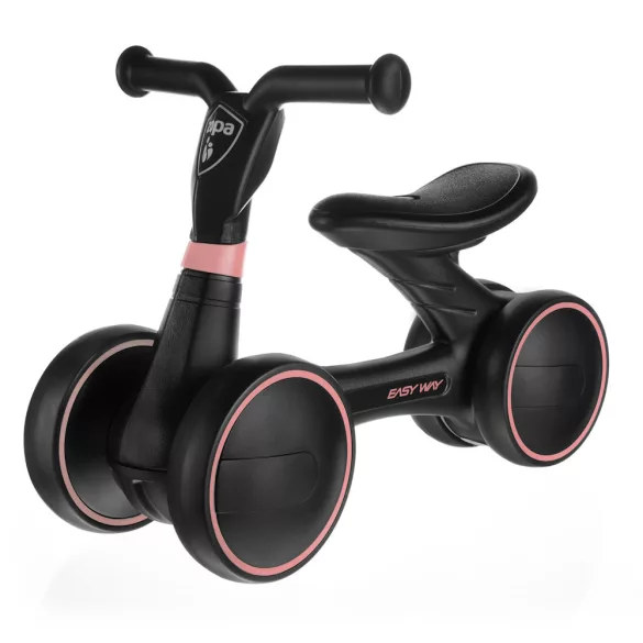Zopa futóbicikli Easy-Way duplakerekû Race Pink