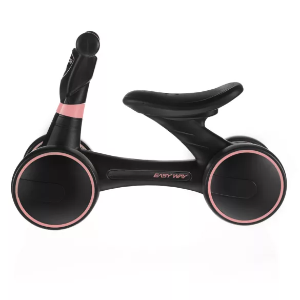 Zopa futóbicikli Easy-Way duplakerekû Race Pink
