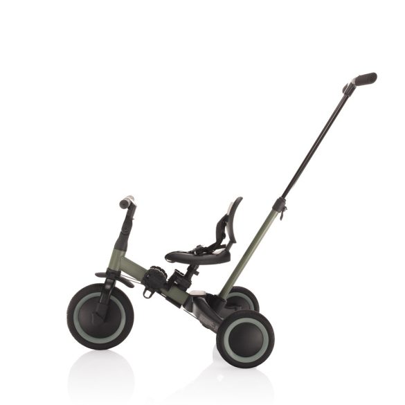 Zopa tricikli 3in1 tolókarral District Green