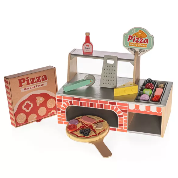 Zopa fa pizzéria játékkészlet