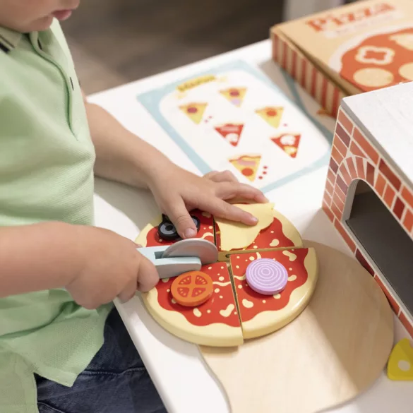 Zopa fa pizzéria játékkészlet