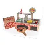 Zopa fa pizzéria játékkészlet