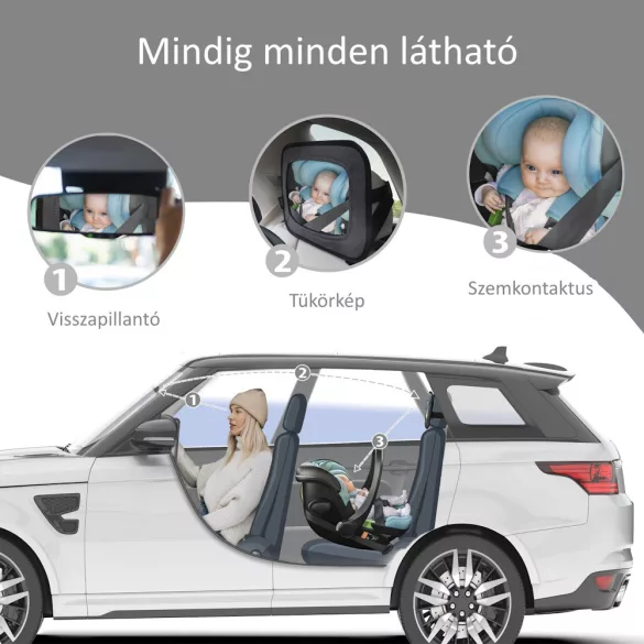Zopa babafigyelõ tükör fejtámlára ZOP029143