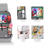 Zopa autós rendezõ üléstámlára tablet zsebbel fekete ZOP029112